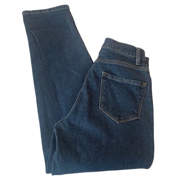 Fashion Nova Mom Jeans Medium Wash 5-Pocket Dungaree Style I Got it From my Mama - Picture 4 of 10